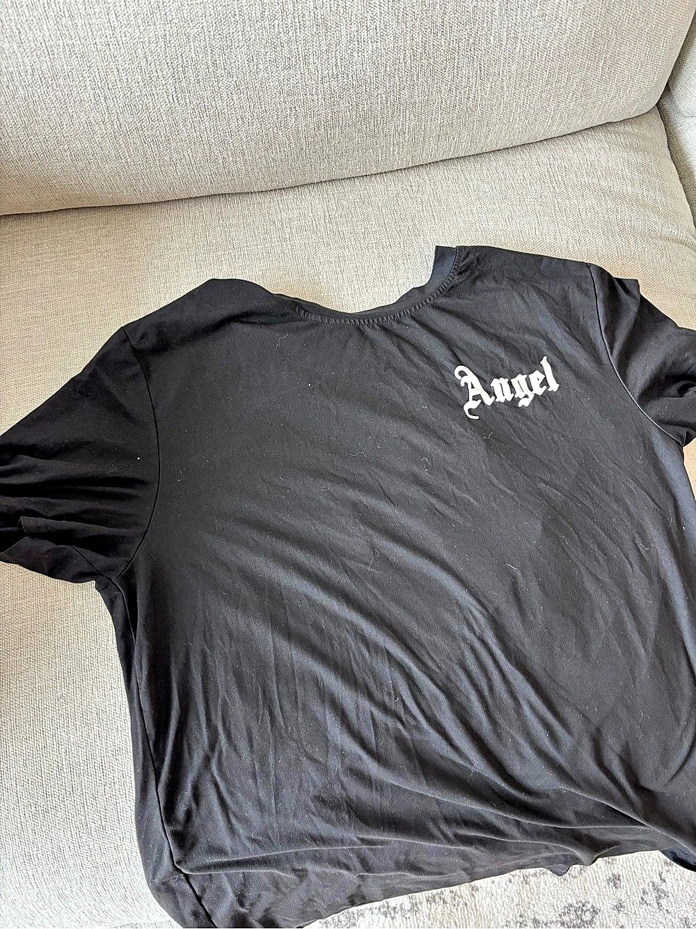 Unknown Graphic Short Sleeve Tee in Black Like New